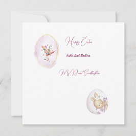 Platt hälsningskort kort