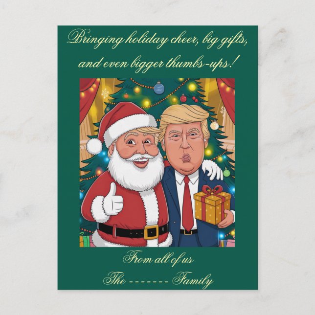 Platt Helgdag Helg Vykort (Framsida)