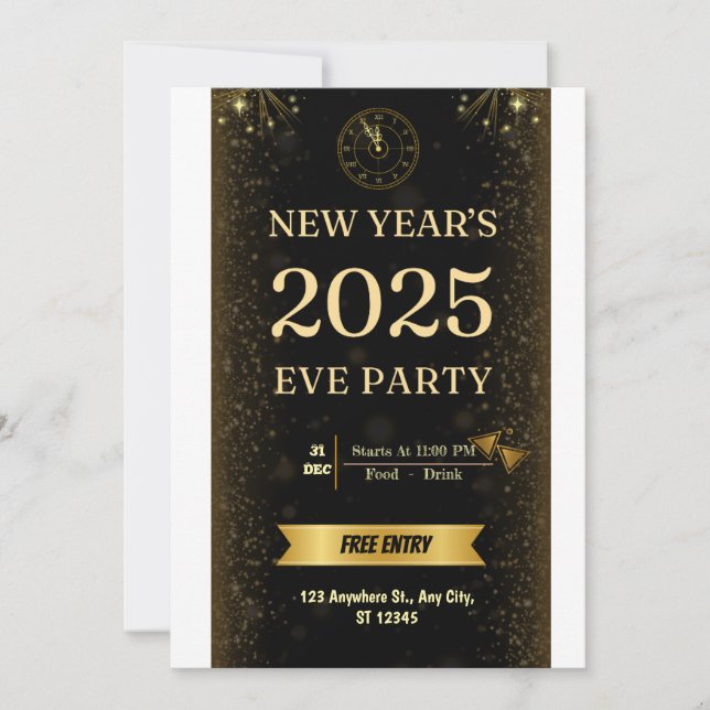 Platt Helgdag Julkort (Framsida)