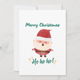 Platt Helgdag Julkort