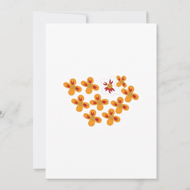 Platt Helgdag Julkort (Framsida)