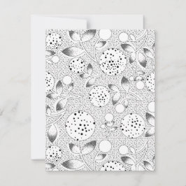 Platt Helgdag Julkort