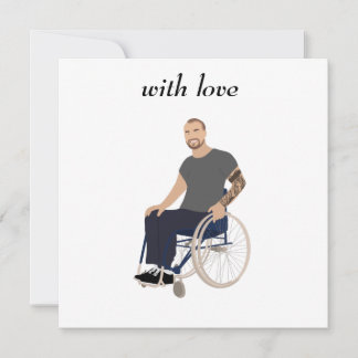 Platt Helgdag Julkort