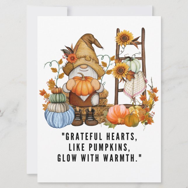 Platt Helgdag Julkort (Framsida)