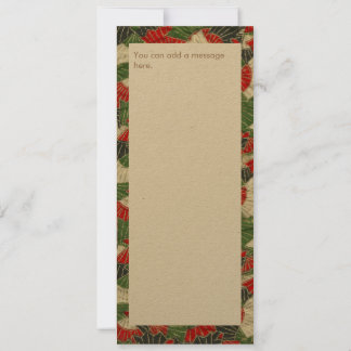 Platt Helgdag Julkort