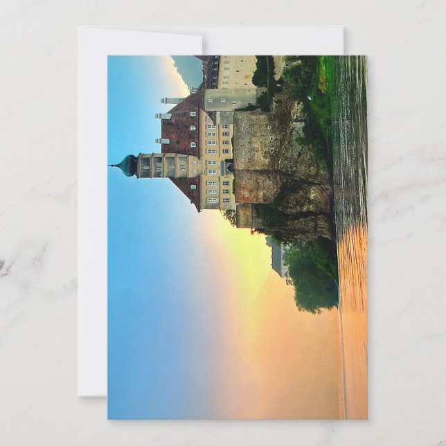 Platt helgdag julkort (Framsida)