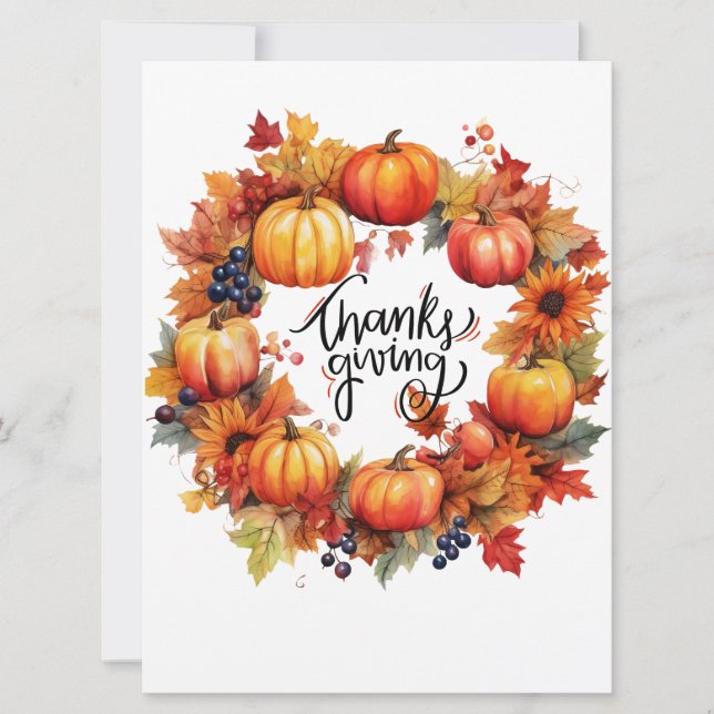 Platt Helgdag Julkort (Framsida)