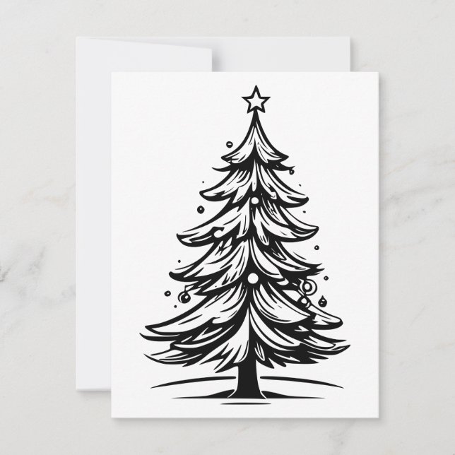 platt helgdag julkort (Framsida)