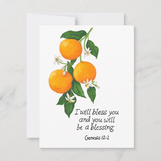 Platt Helgdag Julkort (Framsida)