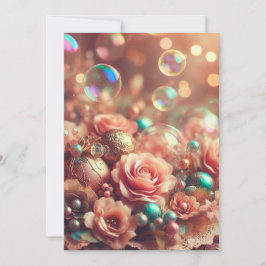 Platt Högtidskort Julkort