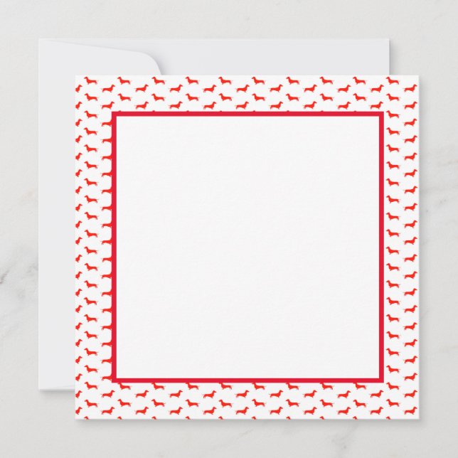 Platt inbjudan, 5,25 x 5,25 inbjudningar (Framsida)