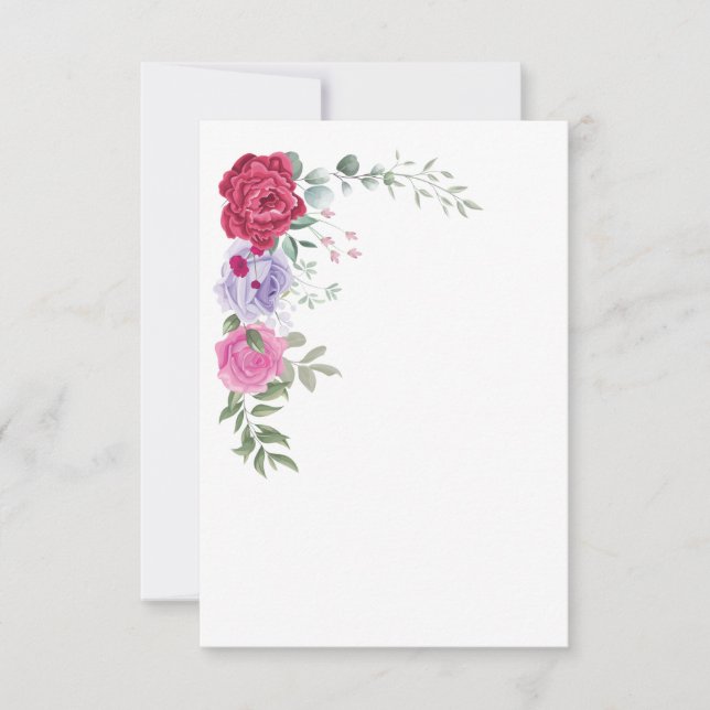 Platt inbjudan, storlek: 13 cm x 18 cm, papper: Ma Inbjudningar (Framsida)