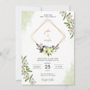 Platt inbjudan, storlek: 13 cm x 18 cm, papper: Ma Inbjudningar