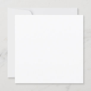 Platt inbjudan, Storlek: 5,25" x 5,25", Papper: Se Inbjudningar