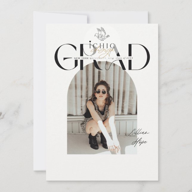 Platt inbjudan, Storlek: 5 tum x 7 tum Inbjudningar (Framsida)