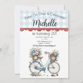 Platt inbjudan, Storlek: 5 tum x 7 tum, Papper: Na Inbjudningar