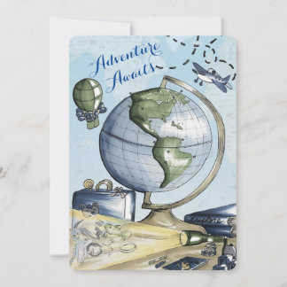 Platt inbjudan, Storlek: 5 tum x 7 tum, Papper: pr Inbjudningar