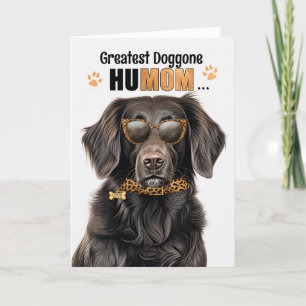 Platt Jacka Retriever Best HuMOM någonsin Mors dag Helgkort