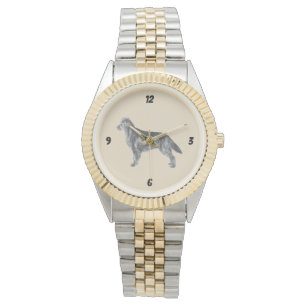 Platt Jackat återgivning Armbandsur