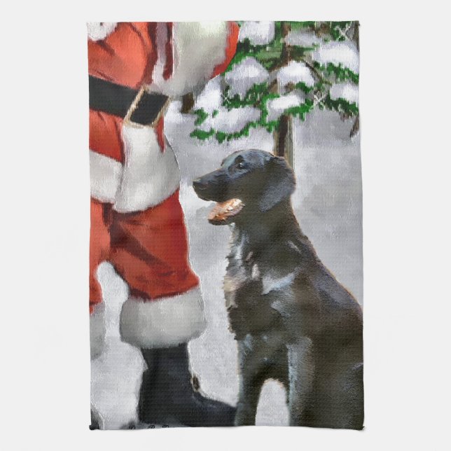 Platt, Jackat återskapandejul Kökshandduk (Vertikal)