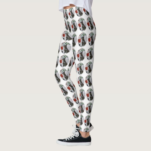 Platt, Jackat återskapandejul Leggings (Vänster)