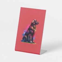 Platt Jackat Hund för Golden Retriever