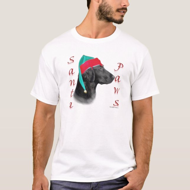 Platt Jackat Retriever Santa Tass Tee (Framsida)