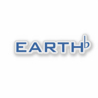 Platt jord klistermärken