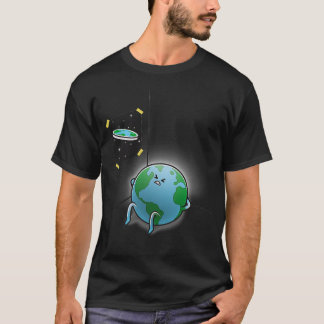 Platt jord-workout 2 t shirt