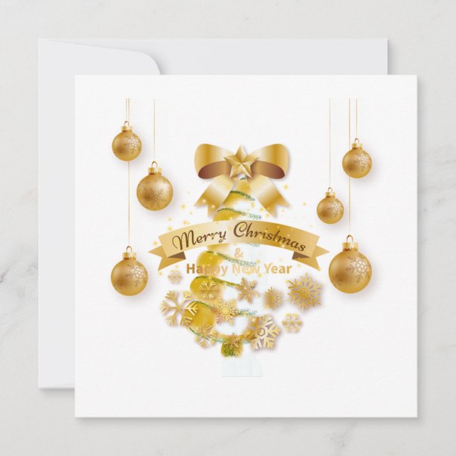 Platt julkort  (Framsida)