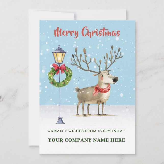 Platt julkort (Framsida)