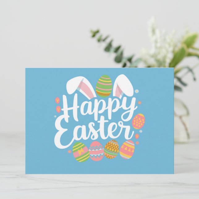 Platt julkort (Stående Fram)