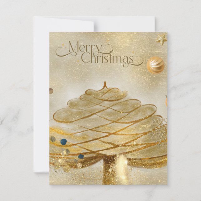 Platt julkort  (Framsida)