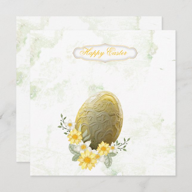 Platt julkort  (Fram/baksida)