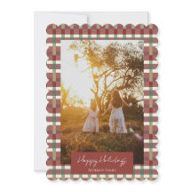 Platt julkort God Jul