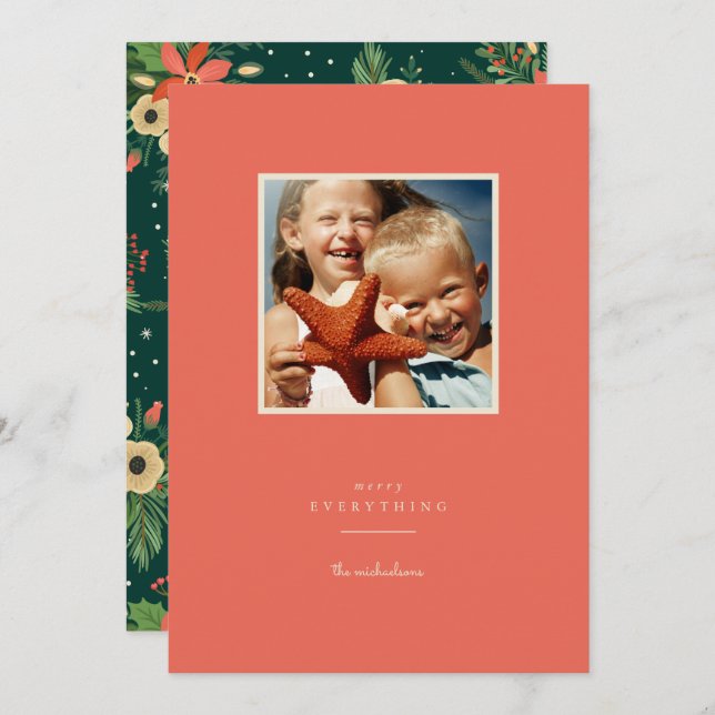 Platt kort (Fram/baksida)