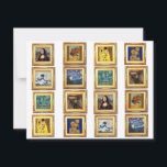 Platt kort<br><div class="desc">Berömd Artwork Postcard</div>