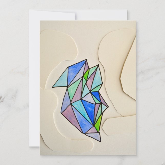 Platt kort för coola (Framsida)