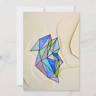 Platt kort för coola