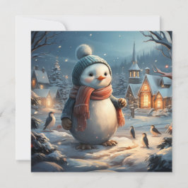 Platt kort för ruttskärmsscener på kutym vinter