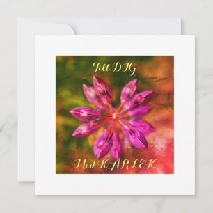 Platt kort Hälsningskort