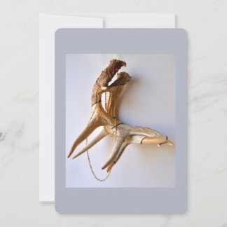 Platt kort med låst horn