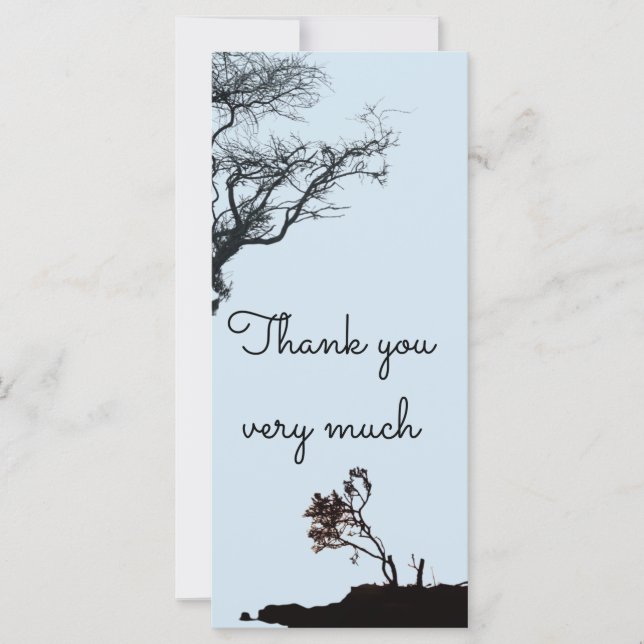 Platt kort (tack) (Framsida)