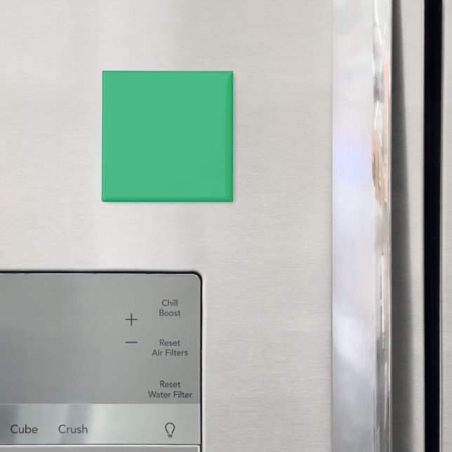 Platt mintgrön textur bakgrund för design magnet (In Situ (Fridge))