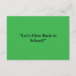Platt Neon-Gröntens bakgrund - Skola Struktur Tilläggskort