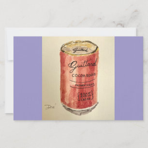 Platt Notecard Stationery Cocoa Brevpapper