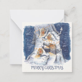 Platt Notkort Anteckningskort