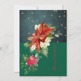 Platt semesterkort  julkort