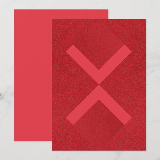 Platt Spara Datum Kort (Fram/baksida)