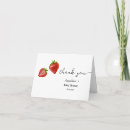 Platt Tack Baby Shower. Kort